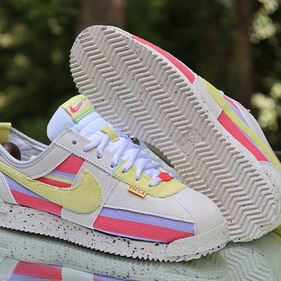 Nike Cortez Union LA Lemon Frost Men's Size 9 - Picture 5 of 13